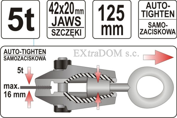 klamra blacharska Yato